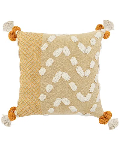 Lr Home Zeal Pom Throw Pillow
