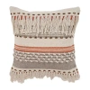 Lr Home Zill Stripe Square Throw Pillow In Sand