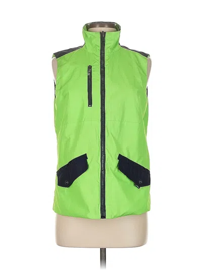 Pre-owned Lrg Vest In Green