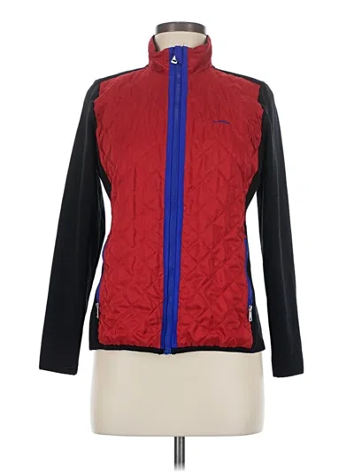 Pre-owned L-rl Lauren Active Ralph Lauren Track Jacket In Red
