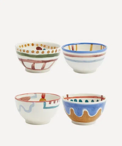Lrnce Bowls 5 Bowls Set Of Four In Multi