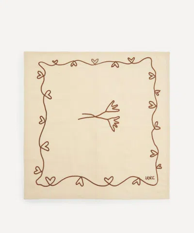 Lrnce Sun Flowers Water Earth Napkins Set Of Four In Multi