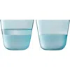 Lsa Arc Contrast Set Of 4 Tumblers In Blue