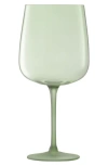 Lsa Arc Contrast Set Of 4 Wine Glasses In Green