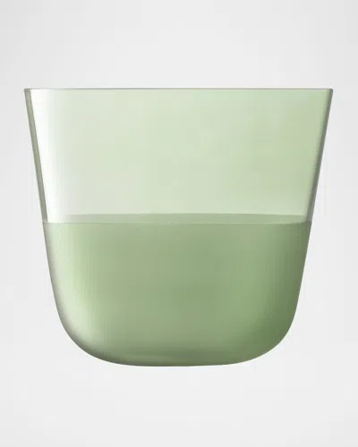 Lsa Arc Contrast Tumblers, Set Of 4 In Green