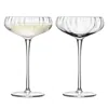 Lsa Aurelia Champagne Saucer, Set Of 2 In Transparent