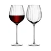 Lsa Aurelia Red Wine Glass, Set Of 2 In Transparent