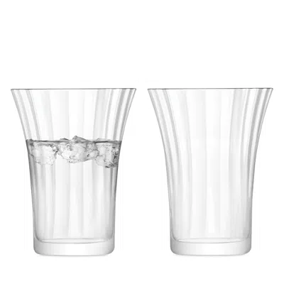 Lsa Aurelia Tumbler, Set Of 2 In Transparent