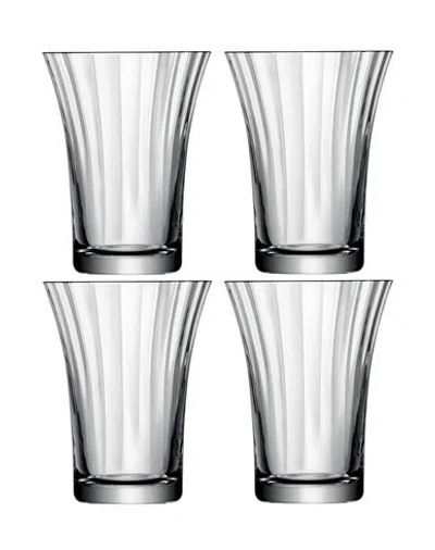 Lsa Aurelia Tumbler X 4 Glass Or Pitcher Transparent Size - Glass
