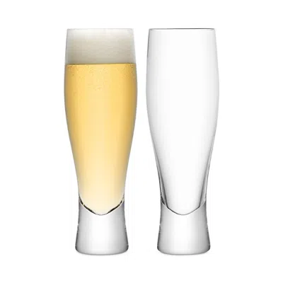 Lsa Bar Lager Glass, Set Of 2 In Clear