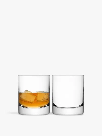 Lsa Bar Tumbler (set Of 2) In Clear