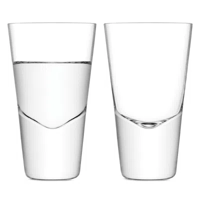 Lsa Vodka Glasses 2-piece Set In Clear