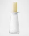 Lsa Beacon 12" Lantern/vase In White