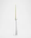 Lsa Beacon 13.5" Candle Holder/vase In White