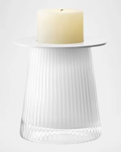 Lsa Beacon 5.5" Lantern/vase In White