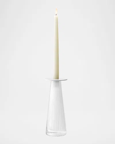 Lsa Beacon 9" Candle Holder/vase In White