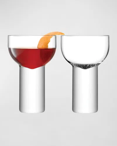 Lsa Boris Nick & Nora Glasses, Set Of 2 In Transparent