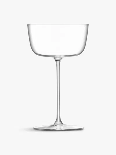 Lsa Borough Cocktail Saucer (set Of 4) In Nocolour