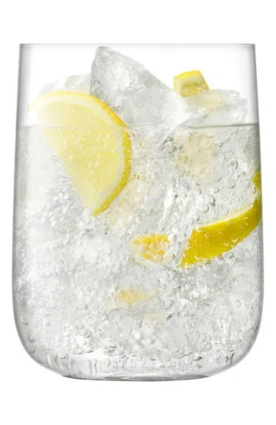Lsa Borough Set Of 4 Bar Glasses In Transparent