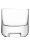 Lsa Cask Set Of 2 Whiskey Tumblers In Transparent