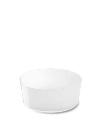 Lsa Collective Glass Bowl In White