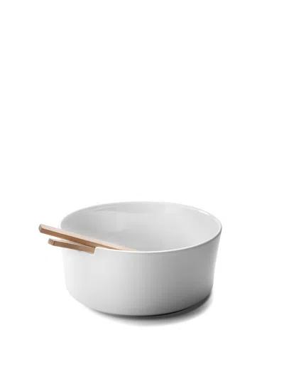 Lsa Collective Salad Bowl Servers In White