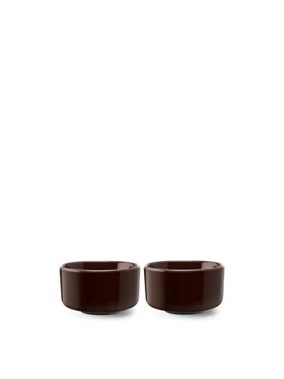 Lsa Collective Small Bowl X 2 Cobalt In Brown
