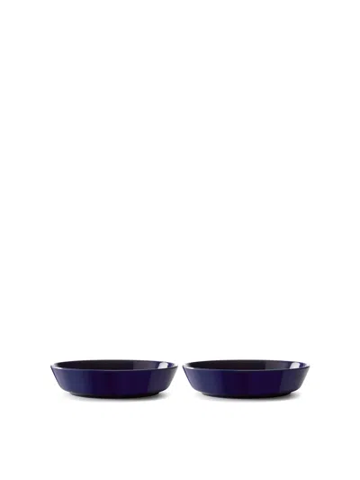 Lsa Collective Starter Pasta Bowl X 2 White In Blue