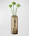 Lsa Dapple Textured Vase In Neutral