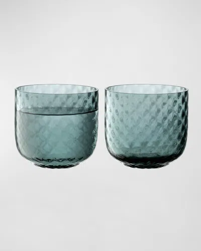 Lsa Dapple Set Of 2 Tumblers In Blue