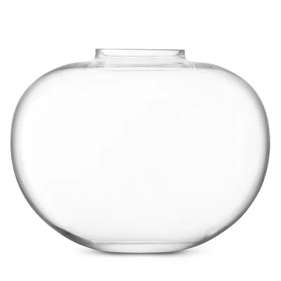 Lsa Flower Curved Bouquet Vase In Clear