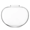 Lsa Flower Curved Bouquet Vase In Clear