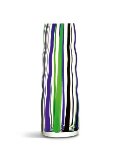 Lsa Folk Vase Blue In Multi