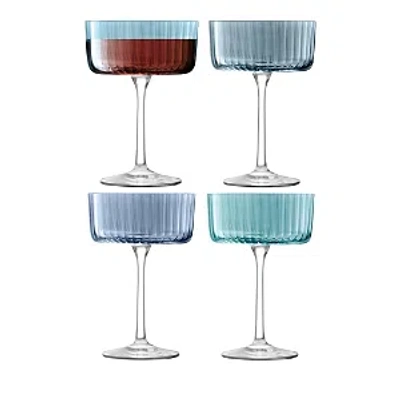 LSA GEMS CHAMPAGNE COCKTAIL GLASS, SET OF 4
