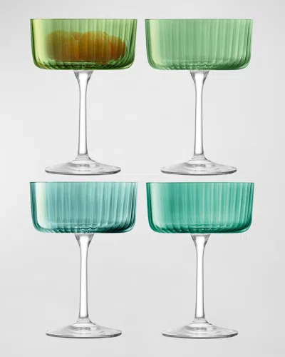 LSA GEMS CHAMPAGNE/COCKTAIL GLASSES, SET OF 4