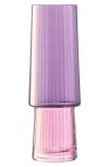 Lsa Gems Glass Vase In Pink