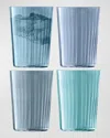 Lsa Gems Tumblers, 19 oz - Set Of 4 In Blue
