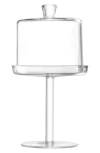 Lsa Gio Cake Dome Stand In Transparent
