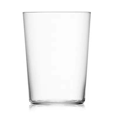 Lsa Gio Double Old-fashioned Tumbler Glass, Large In Transparent