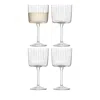 Lsa Gio Line Wine Glass, Set Of 4 In Transparent