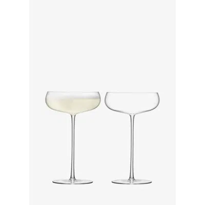 Lsa International Culture 11 Oz. Glass Coupe In Clear