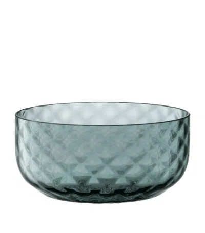 Lsa International Dapple Bowl (12cm) In Blue