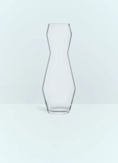 Lsa International Extra Large Sculpt Vase In Clear