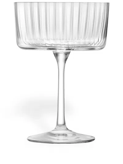 LSA INTERNATIONAL GIO LINE CHAMPAGNE GLASS (SET OF FOUR)