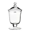 Lsa International Glass Bonbon Jar In Clear