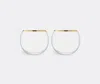 Lsa International Set Of Two Luca Tumbler Glasses In Gold