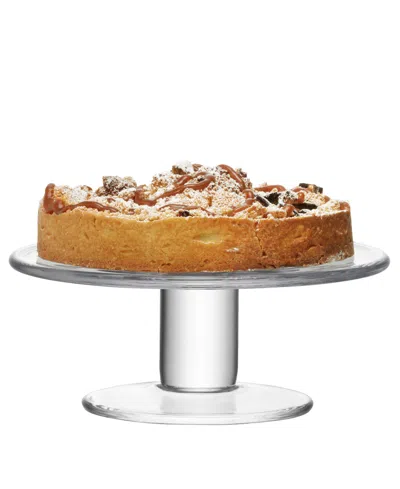 Lsa International Klara Low Cakestand In Clear