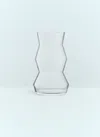 Lsa International Large Sculpt Glass Vase (36cm X 21.1cm) In Clear