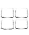 Lsa International Metropolitan Stemless Glass 12oz Clear X 4 In No Color