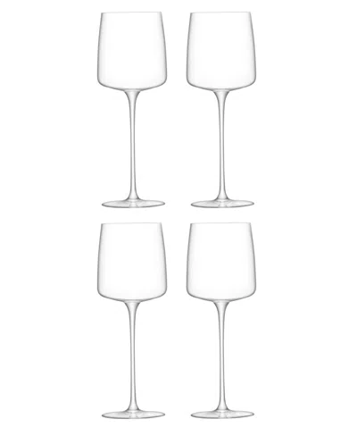 Lsa International Metropolitan Wine Glass 12oz Clear X 4 In No Color
